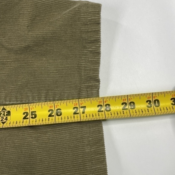 Lands' End Comfort Waist 5 Pocket Corduroy Pant Tan Beige 501619 Size 40x28 - Picture 6 of 13